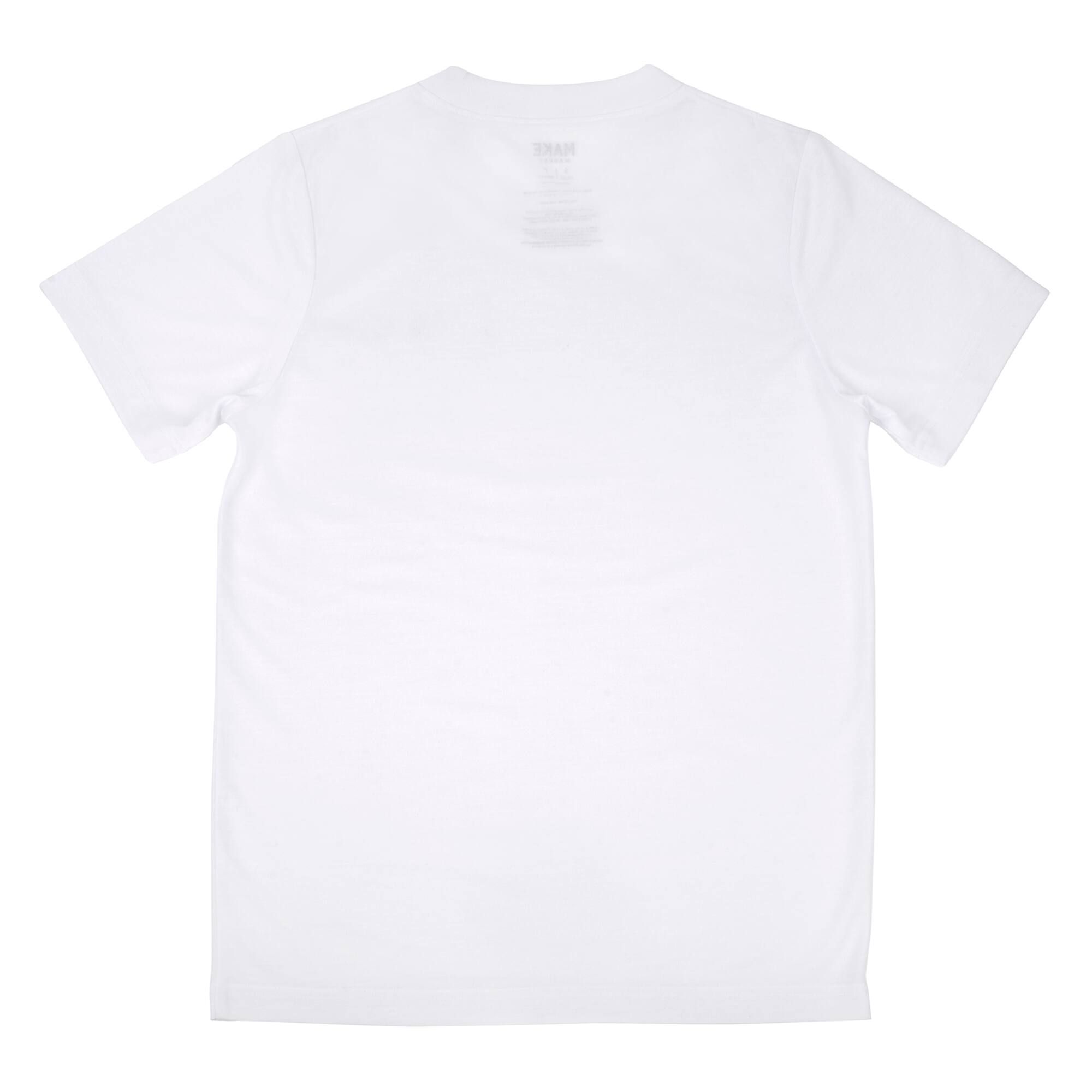 12 Pack: White Adult Polyester Crew Neck T-Shirt by Make Market